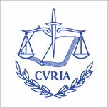 The official emblem of the European Court of Justice.