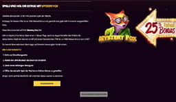 A reload bonus offer at LV Bet Casino.