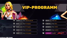 The VIP program at PlayAmo Casino.